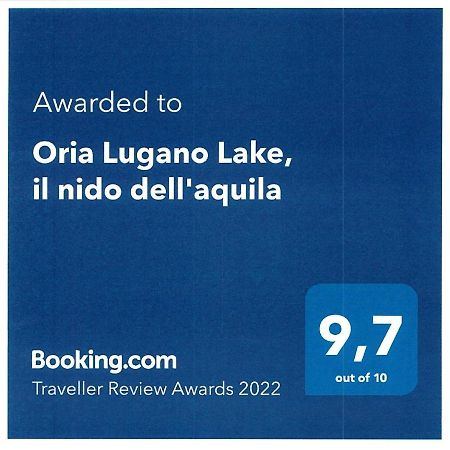 Oria Lugano Lake, Il Nido Dell'Aquila Экстерьер фото